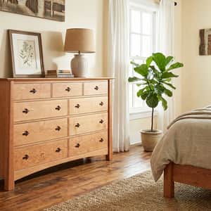 Cherry Moon 9-Drawer Dresser