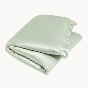 Sage Silk Duvet Cover