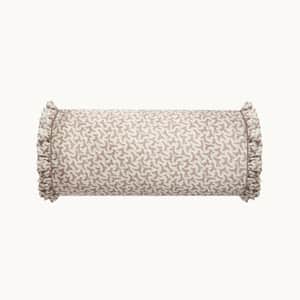 Fern Silk Bolster Cushion Cover
