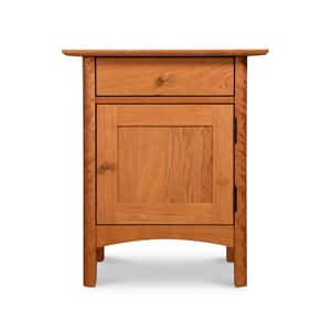Heartwood Shaker 1-Drawer Nightstand with Door