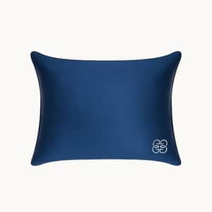 Silk Travel Pillow - Navy