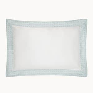 Rattan Blue Silk Oxford Pillowcase