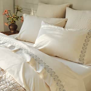 Angeles Organic Matelasse Sham