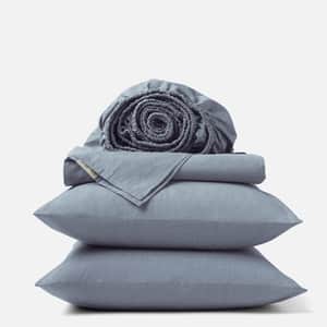 Organic Crinkled Percale&trade; Sheet Set