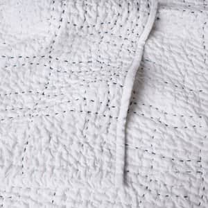 Pebbled Handstitched Organic Toddler Quilt