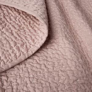 Pebbled Handstitched Organic Toddler Quilt