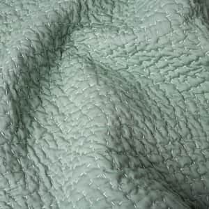 Pebbled Handstitched Organic Toddler Quilt