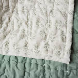 Pebbled Handstitched Organic Toddler Quilt