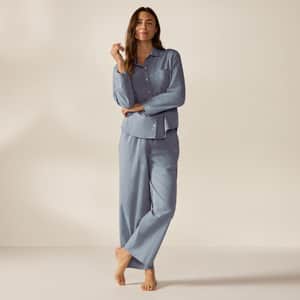 Women's Isla Organic Cotton Long Sleeve Pajama Set
