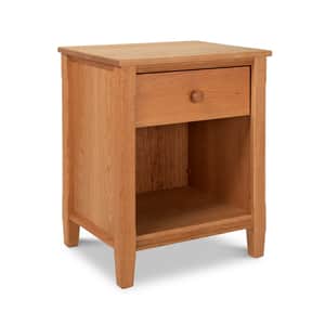 Vermont Shaker 1-Drawer Enclosed Shelf Nightstand - Floor Model