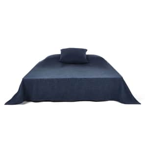 Hudson Blanket Navy 102x89