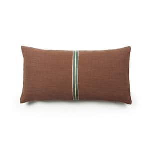 Jasper Pillow cover Leather 15.7x31.5