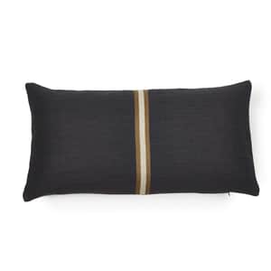 Jasper Pillow cover Faded black 15.7x31.5