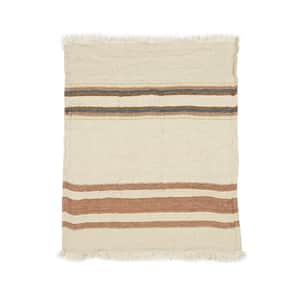 The Belgian Towel Fouta Harlan stripe 43x71