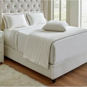 DownTown Company Velvet Quilted Coverlet and Sham