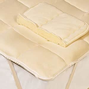 DownTown Company Wool-Filled Mattress Pad