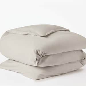 Refined Organic Percale Duvet Cover