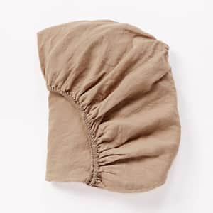 Organic Relaxed Linen Fitted Sheet