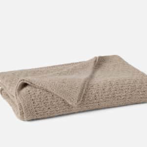 Alpamayo Suri Alpaca Knit Throw