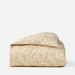 Camellia Organic Print Duvet Cover