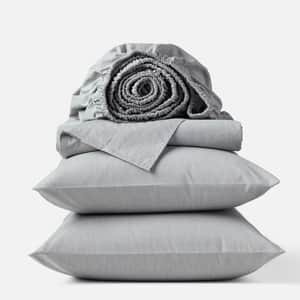 Organic Crinkled Percale&trade; Sheet Set