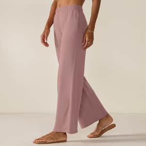 Women's Pima Organic Knit Wide Leg Pant