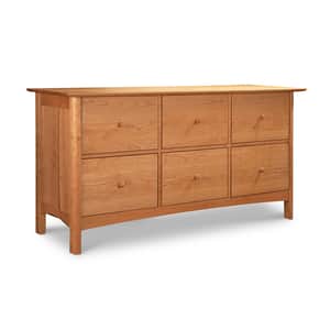 Heartwood Shaker 6-Drawer Legal File Cabinet