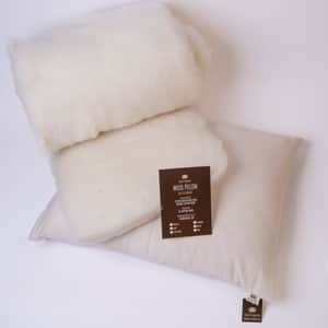 Natural Wool Pillow &ndash; Soft and Supportive