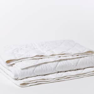 Diamond-Stitched Organic Cotton Comforter