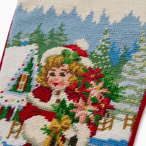 Ice Skater Girl Stocking