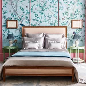 Silver Grey Silk Duvet Cover
