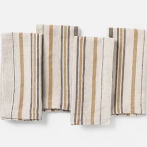 Mojave Organic Linen Napkins, Set of 4
