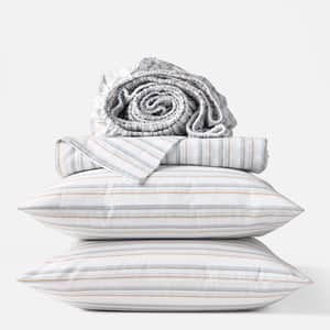 Organic Crinkled Percale&trade; Sheet Set