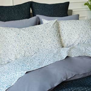 Organic Print Percale Sheet Set