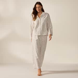 Women's Isla Organic Cotton Long Sleeve Pajama Set