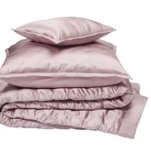 Windsor Silk Cushion - Vintage Pink