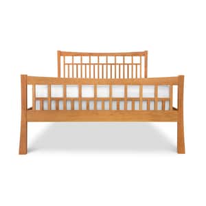Contemporary Craftsman High Footboard Bed