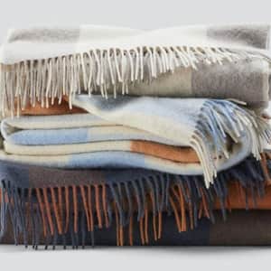 Bold Plaid Throw