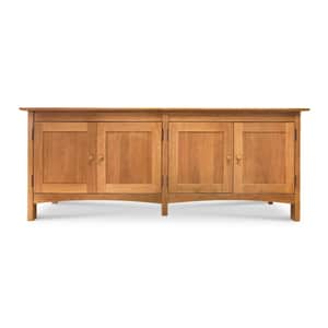 Heartwood Shaker 4-Door Console Bookcase