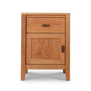 Andover Modern 1-Drawer Nightstand with Door