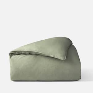 Organic Crinkled Percale™ Duvet Cover