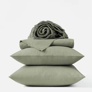 Organic Crinkled Percale&trade; Sheet Set