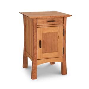 Contemporary Craftsman 1-Drawer Nightstand with Door