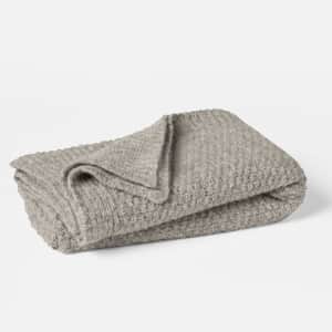 Cordillera Alpaca Cotton Knit Throw