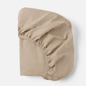 Cloud Brushed™ Organic Flannel Crib Sheet