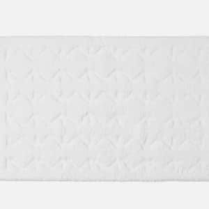 Diamond Shag Organic Bath Rug
