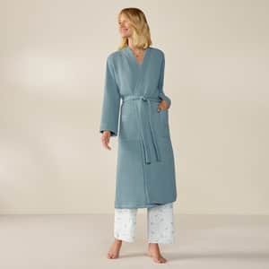 Unisex Organic Waffle Robe