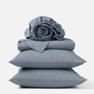 Organic Crinkled Percale&trade; Sheet Set