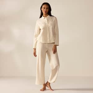 Women's Isla Organic Cotton Long Sleeve Pajama Set