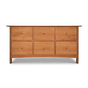 Heartwood Shaker 6-Drawer Legal File Cabinet